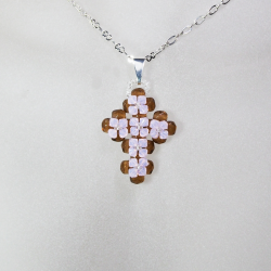 Pendant 40cm - Serina-Silver Chain - Pendant 40cm - Laiton argenté